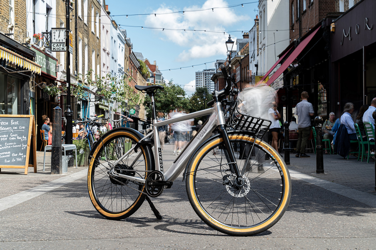 First ride new Volt London single speed urban e bike Move Electric